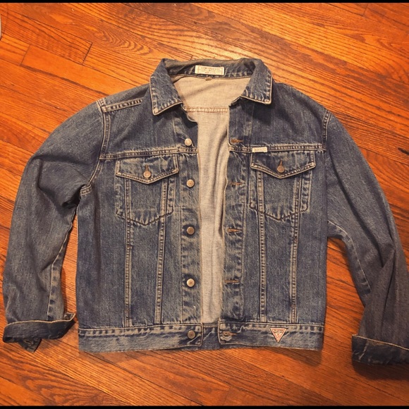 guess denim jean jacket